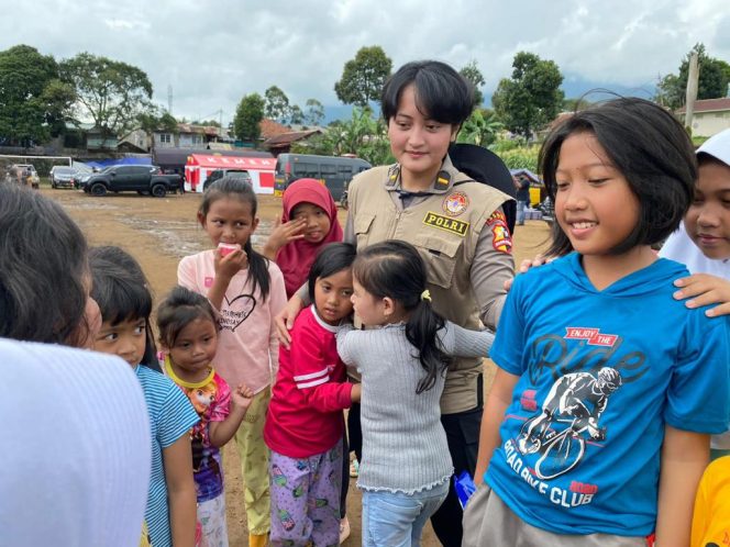 
 Anak-anak korban gempa diberikan trauma healing. (Foto:  Istimewa)