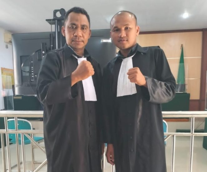 
 Tim Pensehat Hukum terdakwa Irman Alias Amang dan Zalmin Alias  Amin, Sudiami, S.H., dan Rahman Pulani, S.H. Foto: Istimewa