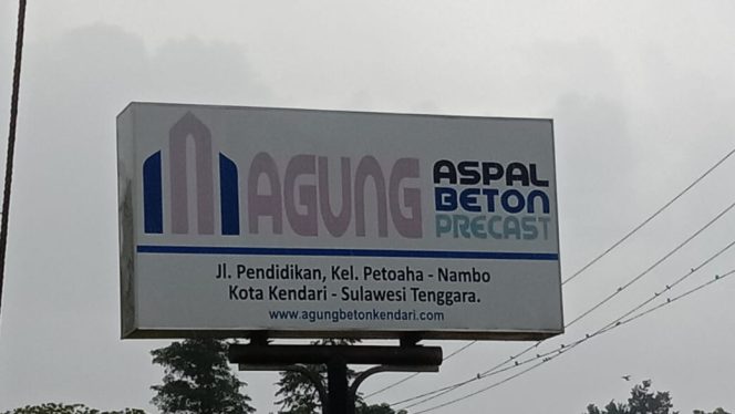 
 PT Agung Beton. Foto: Husain