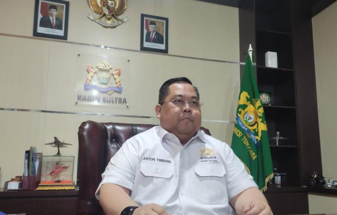 
 Ketua Umum Kadin Sultra Anton Timbang. Foto : Tim
