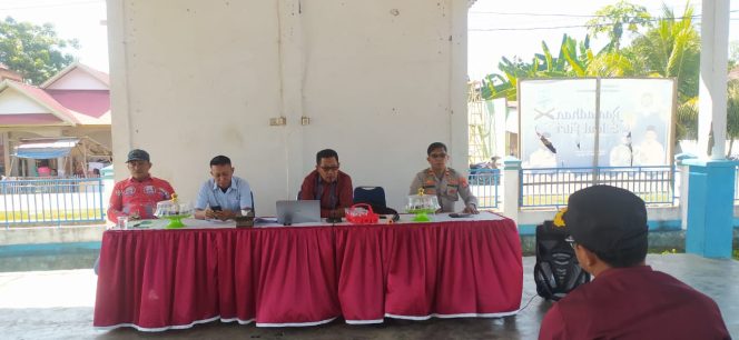 
 Pemerintah Kecamatan Kabaena Timur melakukan rapat koordinasi persiapan HUT RI ke-78. Foto: Irfan 
