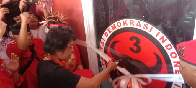 
 Posko Pemenangan Ganjar di Sultra Diresmikan, Target Menang 65 Persen