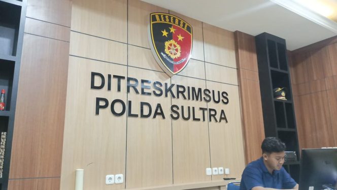 
 Kantor Ditreskrimsus Polda Sultra. Foto: Istimewa