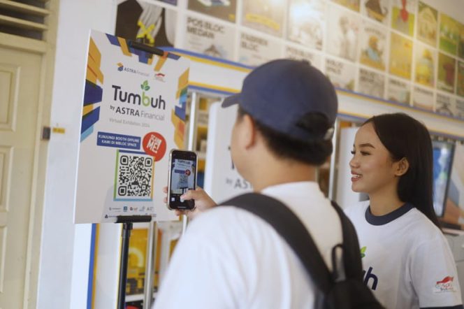 
 Pop up booth Tumbuh by Astra Financial digelar secara khusus untuk mendukung kegiatan pameran itu. Pop up booth hadir tersebar di tujuh kota, yaitu Jakarta, Medan, Surabaya, Bandung, Makassar, Denpasar, dan Balikpapan setiap akhir pekan pada 9-24 Maret 2024. Foto: Istimewa  