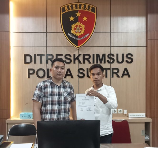 
 LSM Trinusa Provinsi Sulawesi Tenggara melaporkan dugaan korupsi Pembangunan Jaringan Irigasi di Kabupaten Buton Utara. Foto: Istimewa