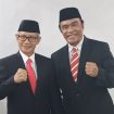 Bakal Calon gubernur dan wakil gubernur Sulawesi Tenggara, Lukman Abunawas dan La Ode Ida. Foto: Istimewa