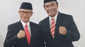 Bakal Calon gubernur dan wakil gubernur Sulawesi Tenggara, Lukman Abunawas dan La Ode Ida. Foto: Istimewa