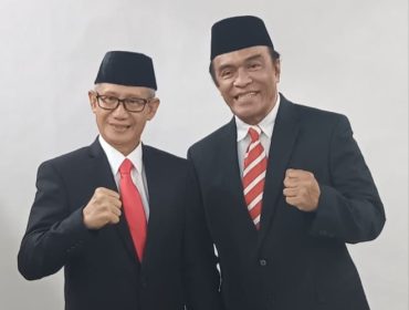 Bakal Calon gubernur dan wakil gubernur Sulawesi Tenggara, Lukman Abunawas dan La Ode Ida. Foto: Istimewa