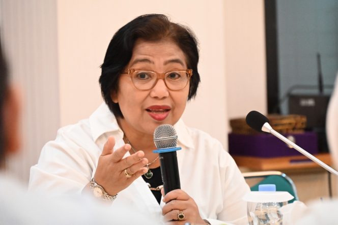 
 Irma Suryani Chaniago saat mengikuti kunjungan kerja di RSUD Kabupaten Tangerang Provinsi Banten. Foto: Istimewa