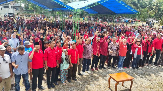 
 Tim pemenangan pasangan bakal calon Lukman Abunawas - La Ode Ida di Wakatobi. Foto: Istimewa