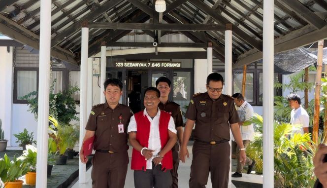 
 Direktur PT SB berinisial N ditahan penyidik Kejaksaan Tinggi Sulawesi Tenggara. Foto: Istimewa