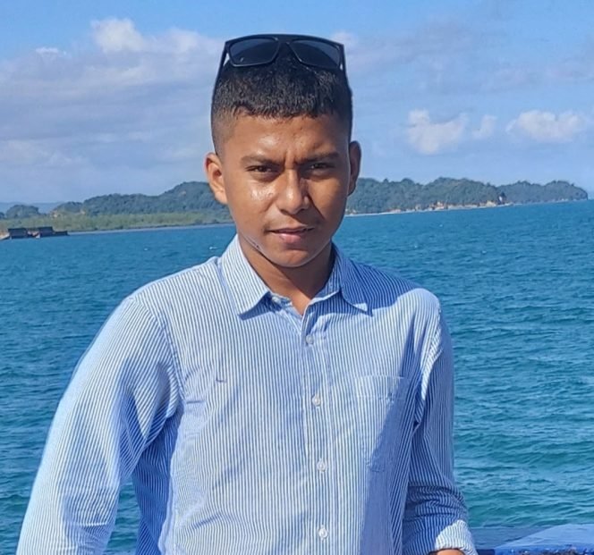 
 Firman, Ketua Umum Aliansi Mahasiswa Latugho (AML) Kabupaten Muna Barat. Foto: Penafaktual.com