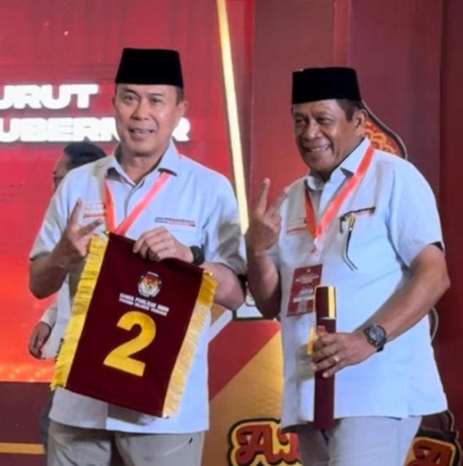 
 ASR-Hugua Dapat Nomor Urut 2 Pilgub di Sultra