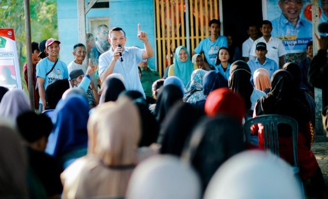 
 Ratusan Tim Relawan YA-SYAM di Kecamatan Uepai Resmi Dikukuhkan