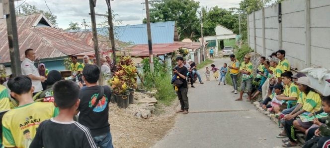 
 Calon Wali Kota Kendari, Aksan Jaya Putra-Andi temui masyarakat Kelurahan Wawowanggu, Kecamatan Wuawua. Foto: Penafaktual.com