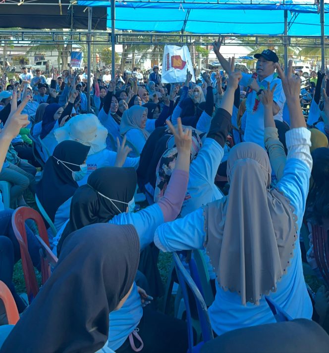 
 Paslon ASR-Hugua menggelar kampanye di Kabupaten Kolaka Timur. Foto: Penafaktual.com