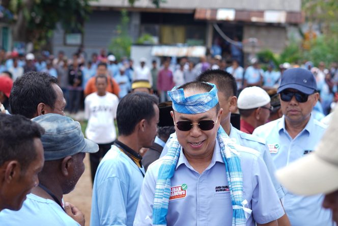 
 Kampanye ASR-Hugua di Wangiwangi Selatan Kabupaten Wakatobi, Sabtu, 9 November 2024. Foto: Istimewa
