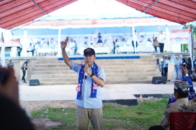 
 Kampanye ASR-Hugua di Wangiwangi Selatan Kabupaten Wakatobi, Sabtu, 9 November 2024. Foto: Istimewa
