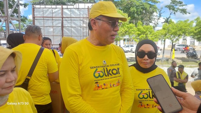 
 Herry Asiku Ajak Kader Golkar Perkuat Solidaritas untuk Menangkan Pilkada