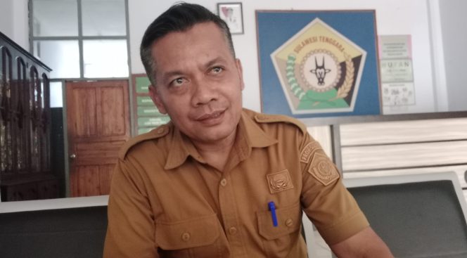 
 Ardi, Kepala Seksi Pengolahan Pemasaran dan PNBP Dinas Kehutanan Provinsi Sulawesi Tenggara. Foto: Penafaktual.com