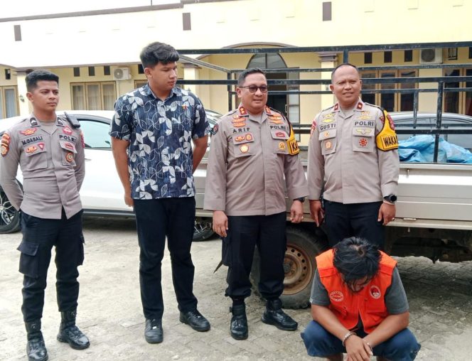 
 Satreskrim Polres Kolaka Utara meringkus terduga pelaku pencurian yang marak terjadi beberapa waktu lalu. Foto: Istimewa