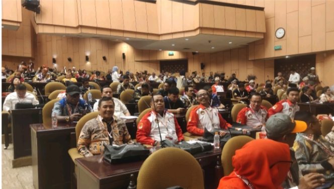 
 Tim Percepatan Pembentukan CDOB Kabupaten Konawe Timur menghadiri Munas III Forum Koordinasi Nasional (Forkonas) Percepatan Pembentukan CDOB. Foto: Istimewa