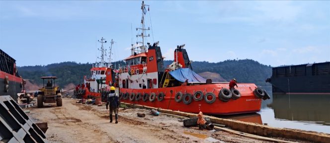 
 Lokasi galangan kapal PT Sumber Mandiri Shipyard (PT SMS) di Kelurahan Lapuko, Kecamatan Moramo, Kabupaten Konawe Selatan. Foto: Istimewa