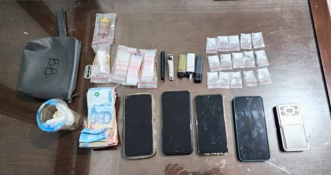 
 Barang bukti narkoba yang diamankan. Foto: Istimewa