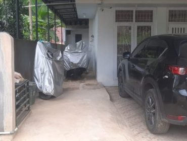 Motor Harley Davidson yang diduga milik Sales Area Manager PT Pertamina Patra Niaga inisial MF. Foto: Istimewa