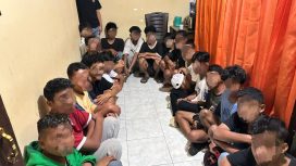 Polres Buton Tengah mengamankan 20 pemuda yang terlibat tawuran. Foto: Istimewa
