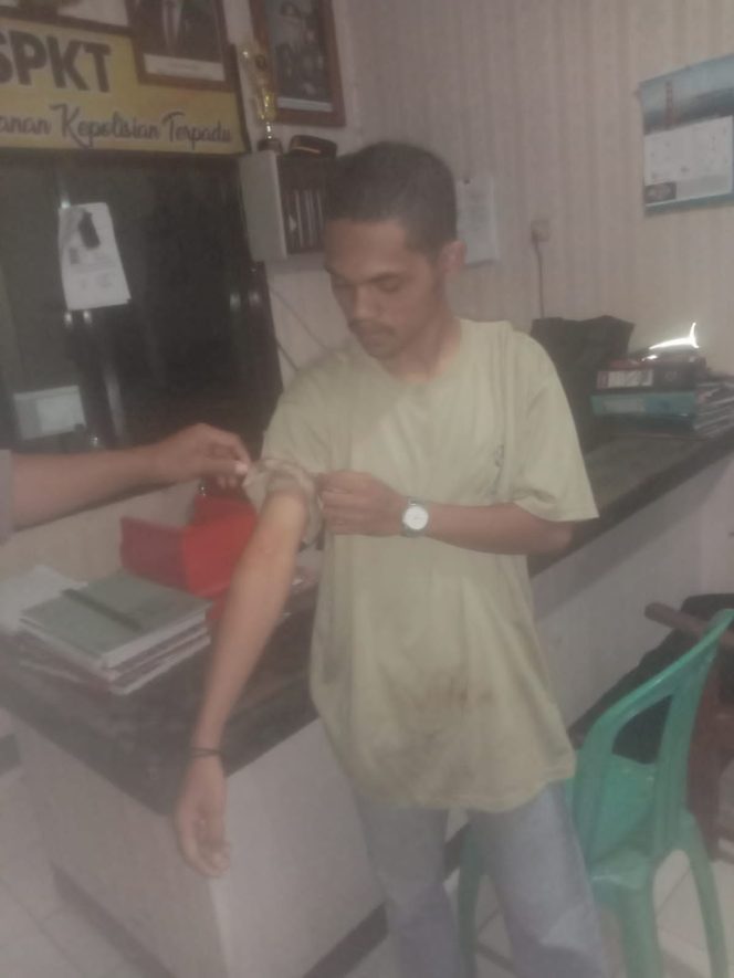 
 Korban penikaman. Foto: Istimewa