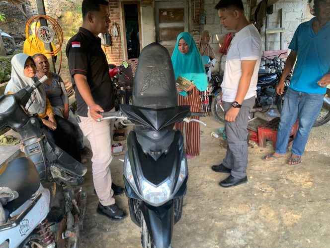 
 Barang bukti motor diamankan polisi. Foto: Istimewa