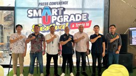 Press conference program Smart Upgrade yang digelar di The Harbour Café Kendari, Rabu, 14 Mei 2025. Foto: Istimewa