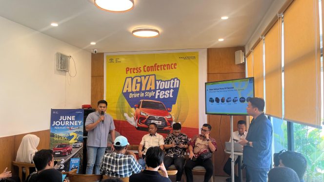 
 Konferensi pers event Agya Youth Fest. Foto: Istimewa