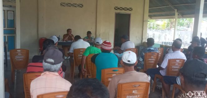 
 Musyawarah membahas kepengurusan air bersih Kelurahan Dongkala guna mewujudkan kesejahteraan dan keberlangsungan hidup masyarakat yang berkelanjutan. Foto: Istimewa  