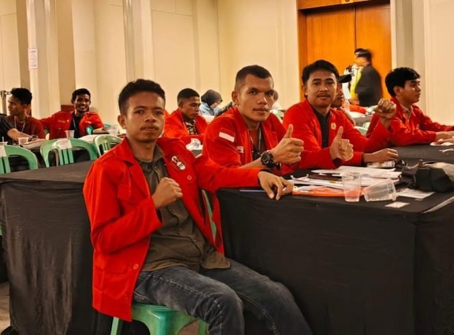 
 Pengurus Gerakan Mahasiswa Nasional Indonesia (GMNI) Sulawesi Tenggara berkomitmen dan siap menjadi tuan rumah Rapat Pimpinan Nasional (Rapimnas) di agenda dan hajatan Nasional ke depan. Foto: Istimewa