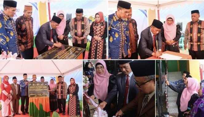
 Muhamad Saleh Resmikan Infrastruktur Pendidikan Unggul di MAN 1 Kendari