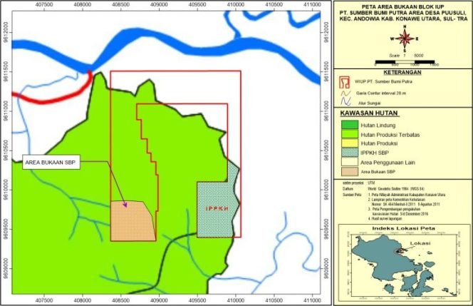 
 Tak Punya Izin Kehutanan, PT Sumber Bumi Putera Harus Bayar Denda PNPB PPKH