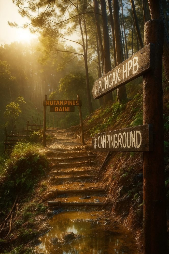 
 Tampak keindahan Hutan Pinus di Desa Baini Kecamatan Sampara Kabupaten Konawe. Foto: Istimewa