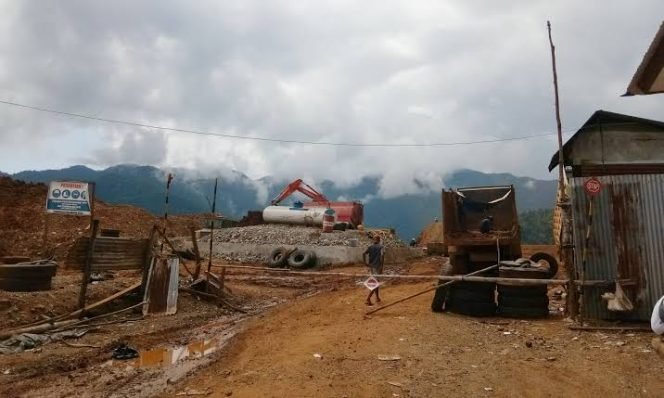 
 Lokasi aktivitas PT Daka Group di Desa Boedingo, Kecamatan Laskep, Kabupaten Konawe Utara. Foto: Istimewa