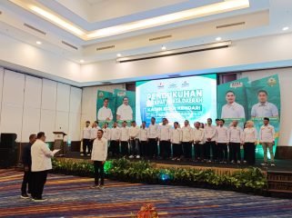 Pengukuhan Pengurus Kadin Kota Kendari Periode 2024-2029. Foto: Istimewa