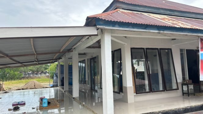 
 Masjid Nurul Yaqin di Desa Torbulu mendapatkan bantuan dana pembangunana dari PT WIN. Foto: Istimewa