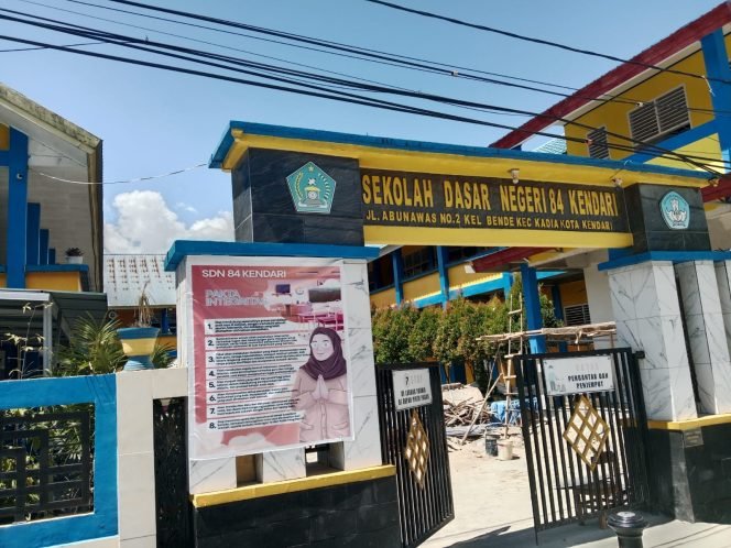 
 Sekolah Dasar Negeri (SDN) 84 Kendari. Foto: Penafaktual.com