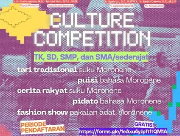 Disdikbud Bombana akan Gelar Festival Seni Moronene 2025 di lapangan Arifai Kelurahan Kasipute, Kecamatan Rumbia. Foto: Istimewa