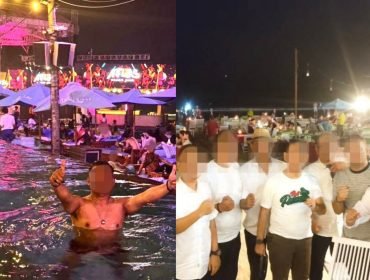 Sejumlah pejabat Pemkot Kendari terpantau sedang liburan ke Bali. Foto: Istimewa