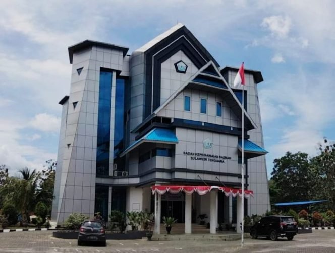 
 Kantor BKD Sultra. Foto: Istimewa