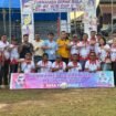 Pembukaan turnamen sepak bola antar‑pemuda PT WIN Cup II. Foto: Istimewa