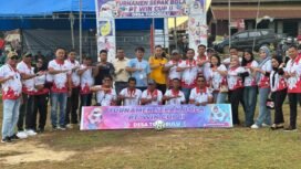 Pembukaan turnamen sepak bola antar‑pemuda PT WIN Cup II. Foto: Istimewa