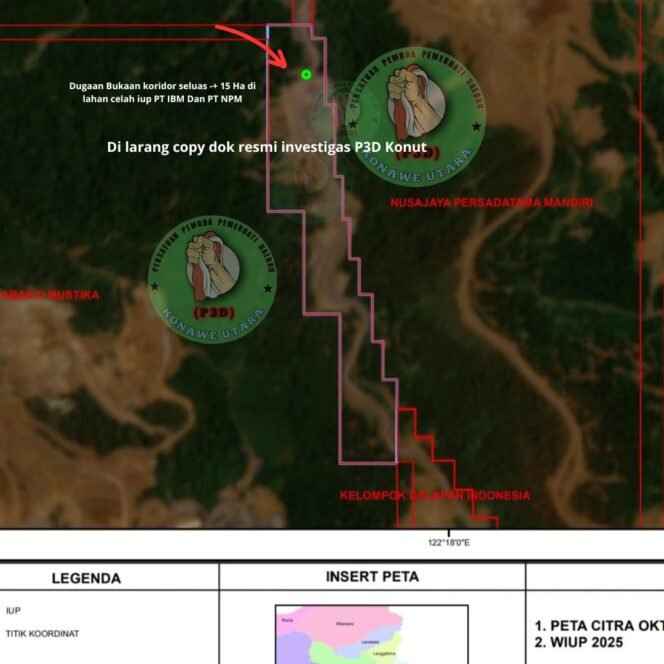
 Lokasi dugaan penambangan ilegal. Foto: Istimewa