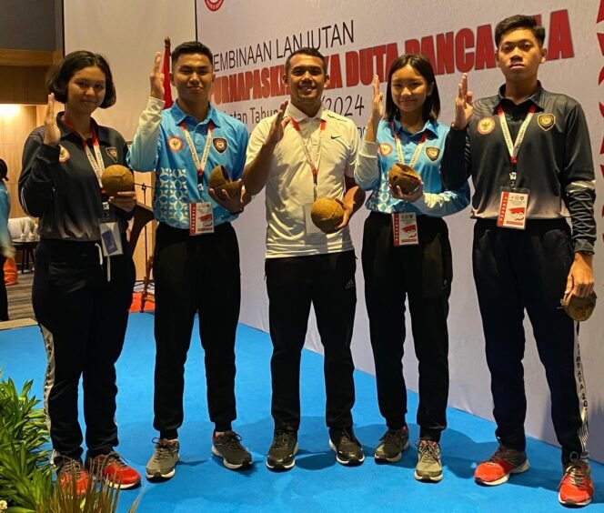 
 Perwakilan Purna Paskibraka Sulawesi Tenggara. Foto: Istimewa